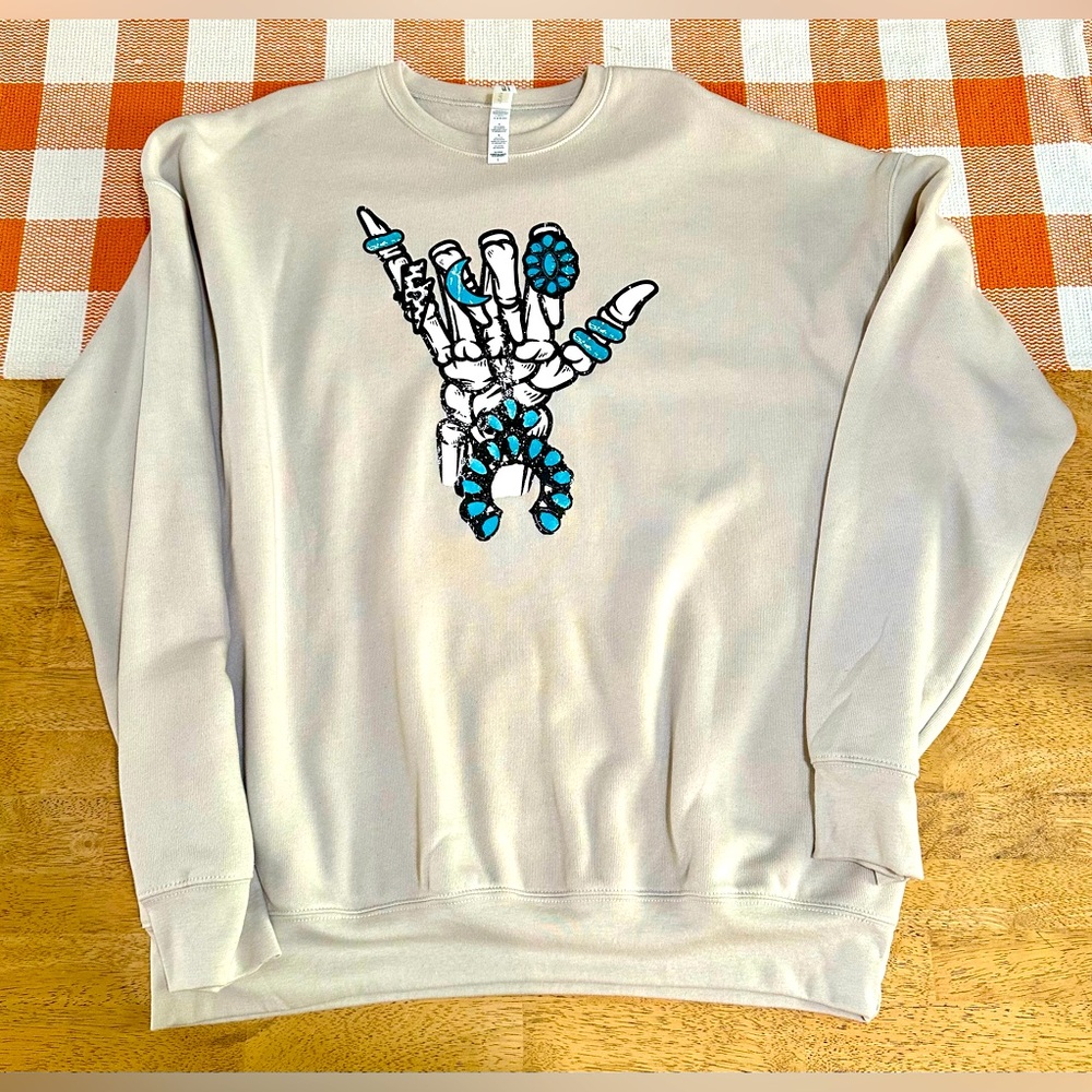 NEW Bella+Canvas Crewneck Fleece Sweatshirt • Size Unisex Large
